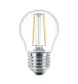 Philips Corepro LED Lustre E27 Kogel Filament Helder 2W 250lm - 827 Zeer Warm Wit | Vervangt 25W